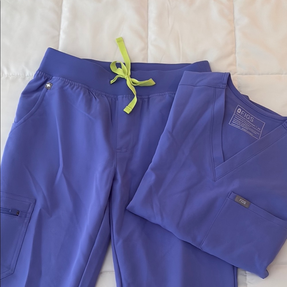 Figs Scrub Set - Blueberry
